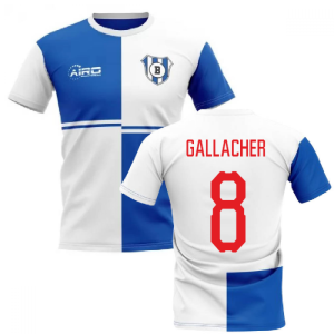 2024-2025 Blackburn Home Concept Football Shirt (Gallacher 8)