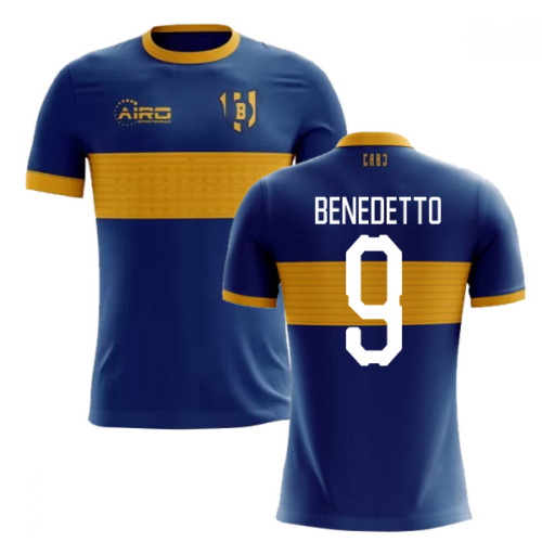 2024-2025 Boca Juniors Home Concept Football Shirt (Benedetto 9)