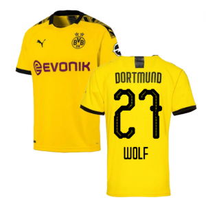 2019-2020 Borussia Dortmund Home Puma Shirt (Kids) (WOLF 27)