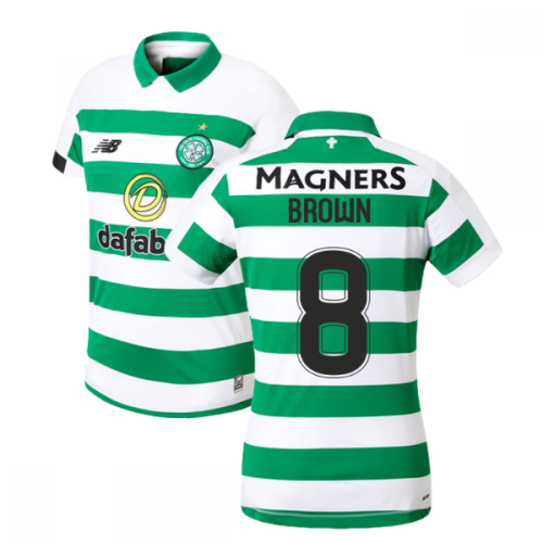 2019-2020 Celtic Home Ladies Shirt (Brown 8)