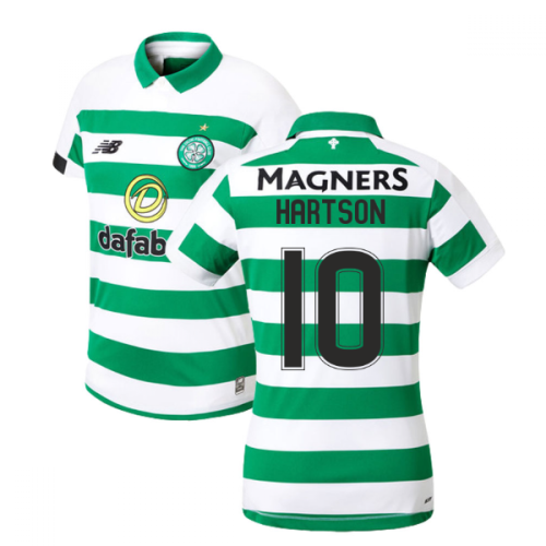 2019-2020 Celtic Home Ladies Shirt (Hartson 10)