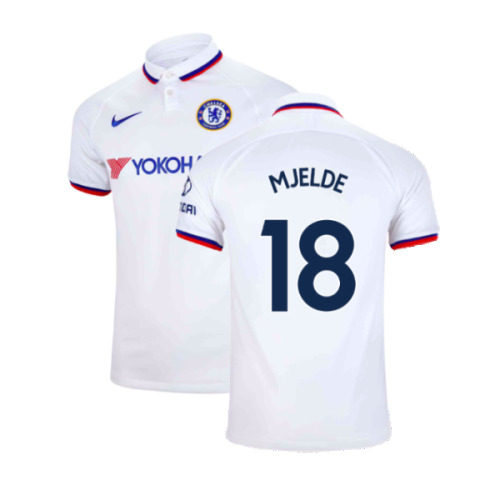 2019-2020 Chelsea Away Shirt (Kids) (Mjelde 18)