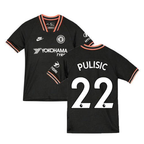 2019-2020 Chelsea Third Nike Football Shirt (Kids) (Pulisic 22)