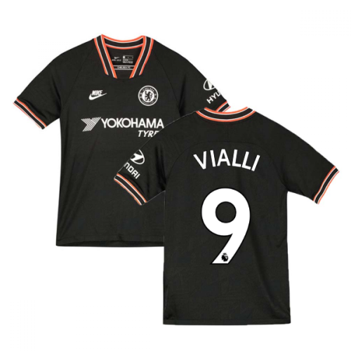 2019-2020 Chelsea Third Nike Football Shirt (Kids) (Vialli 9)