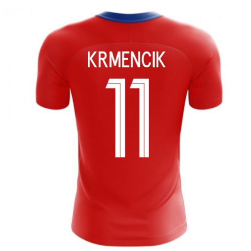 2024-2025 Czech Republic Home Concept Football Shirt (KRMENCIK 11)