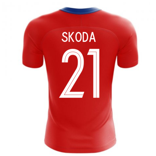 2024-2025 Czech Republic Home Concept Football Shirt (SKODA 21)