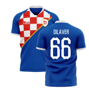 2024-2025 Dinamo Zagreb Home Concept Football Shirt (Dilaver 66)