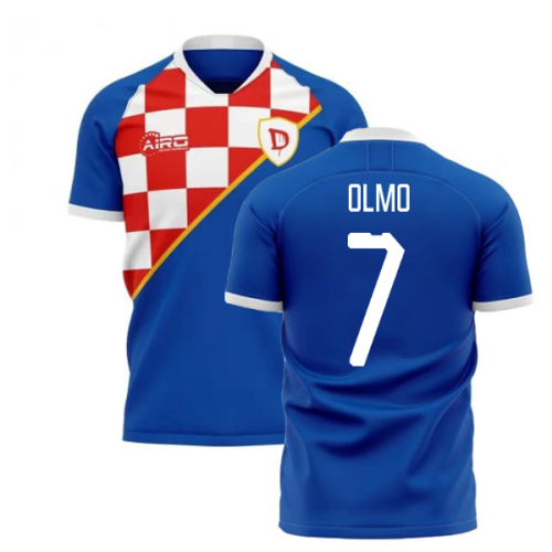 2024-2025 Dinamo Zagreb Home Concept Football Shirt (Olmo 7)