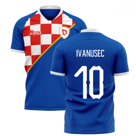 2024-2025 Dinamo Zagreb Home Concept Shirt (Ivanusec 10)