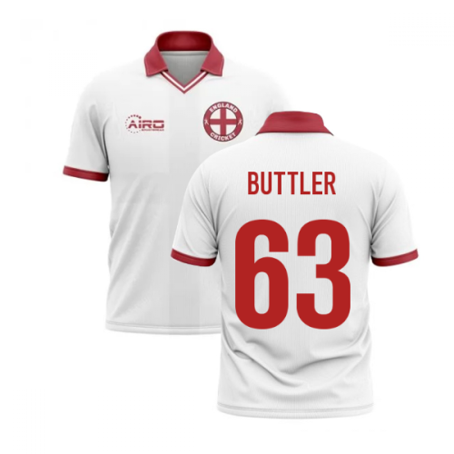 2024-2025 England Cricket Concept Shirt (Buttler 63)