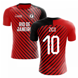 2024-2025 Flamengo Home Concept Football Shirt (Zico 10)