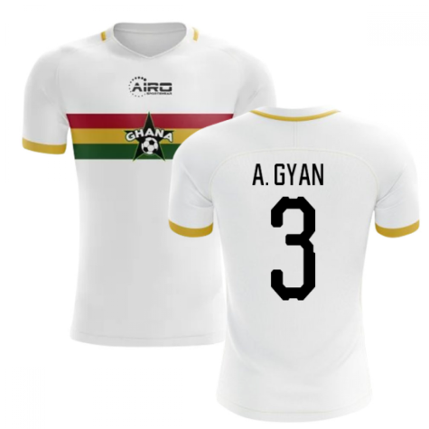 2024-2025 Ghana Away Concept Football Shirt (A. Gyan 3)