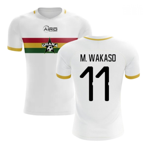 2024-2025 Ghana Away Concept Football Shirt (M. Wakaso 11)