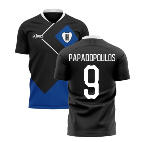 2024-2025 Hamburg Away Concept Football Shirt (Papadopoulos 9)