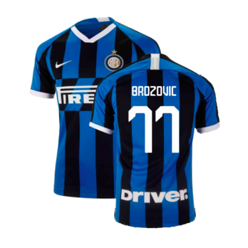 2019-2020 Inter Milan Home Shirt (Brozovic 77)