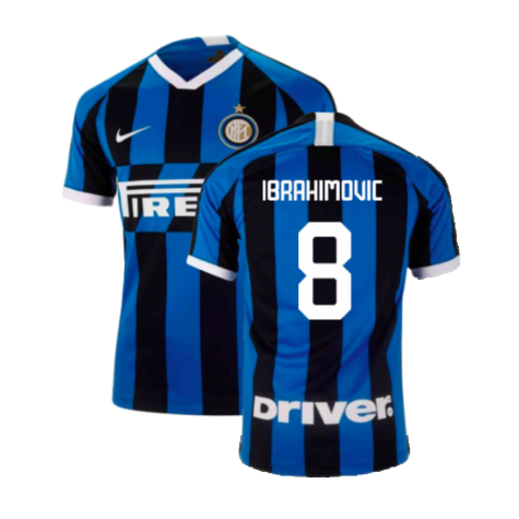 2019-2020 Inter Milan Home Shirt (Ibrahimovic 8)