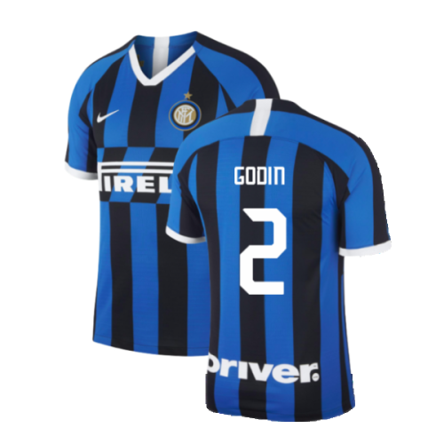 2019-2020 Inter Milan Vapor Home Shirt (Godin 2)