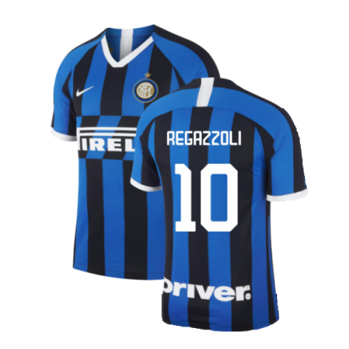 2019-2020 Inter Milan Vapor Home Shirt (Regazzoli 10)