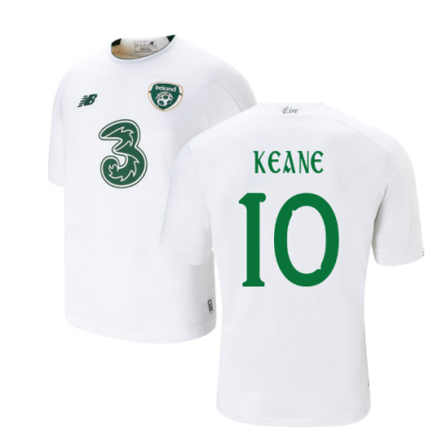 2019-2020 Ireland Away New Balance Football Shirt (Kids) (Keane 10)