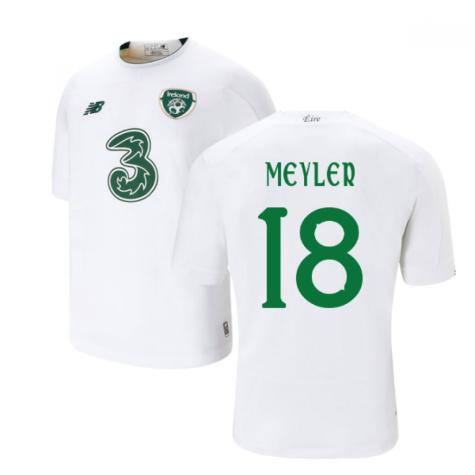 2019-2020 Ireland Away New Balance Football Shirt (Kids) (Meyler 18)