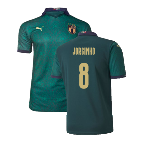 2019-2020 Italy Player Issue Renaissance Third Shirt (JORGINHO 8)