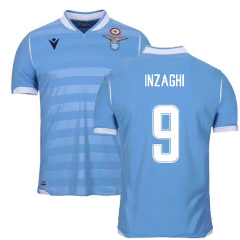 2019-2020 Lazio Authentic Home Match Shirt (INZAGHI 9)