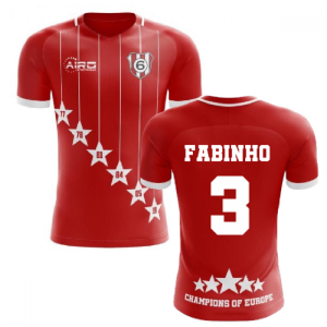 2024-2025 Liverpool 6 Time Champions Concept Football Shirt (Fabinho 3)