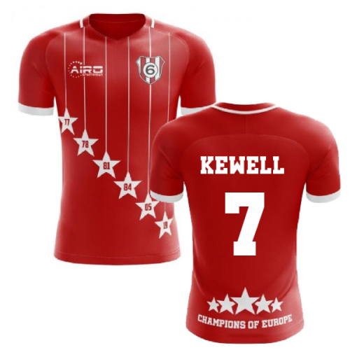 2024-2025 Liverpool 6 Time Champions Concept Football Shirt (Kewell 7)