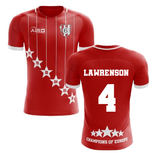 2024-2025 Liverpool 6 Time Champions Concept Football Shirt (Lawrenson 4)