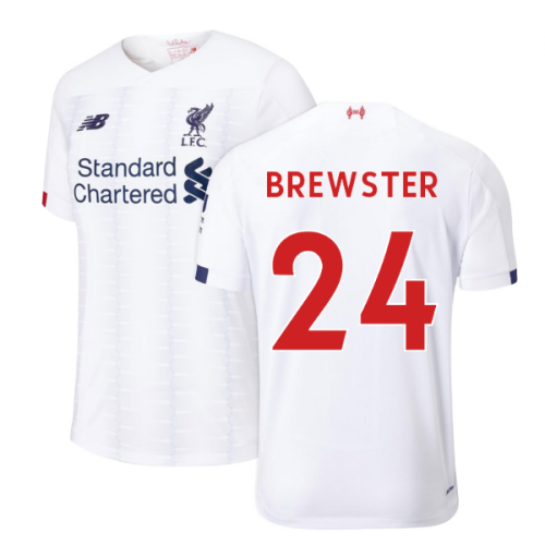 2019-2020 Liverpool Away Football Shirt (Brewster 24)