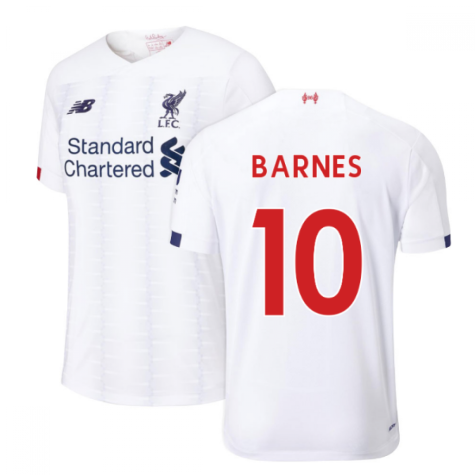 2019-2020 Liverpool Away Football Shirt (Kids) (BARNES 10)