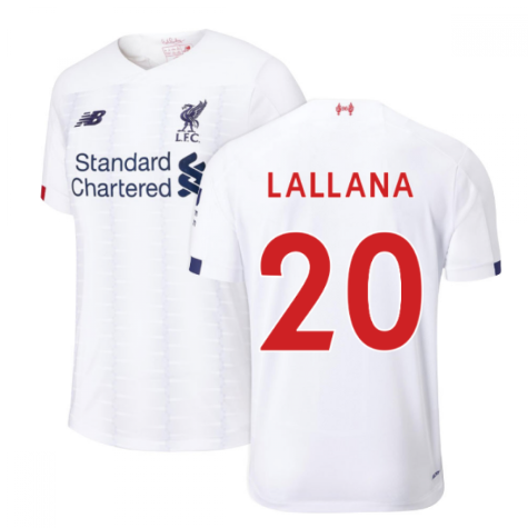 2019-2020 Liverpool Away Football Shirt (Kids) (Lallana 20)