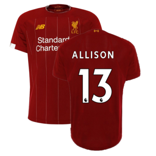 2019-2020 Liverpool Home European Shirt (Allison 13)