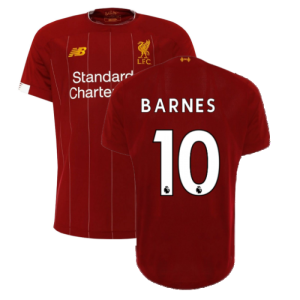 2019-2020 Liverpool Home European Shirt (BARNES 10)