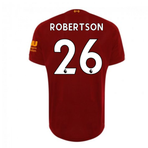 2019-2020 Liverpool Home Football Shirt (Robertson 26) - Kids