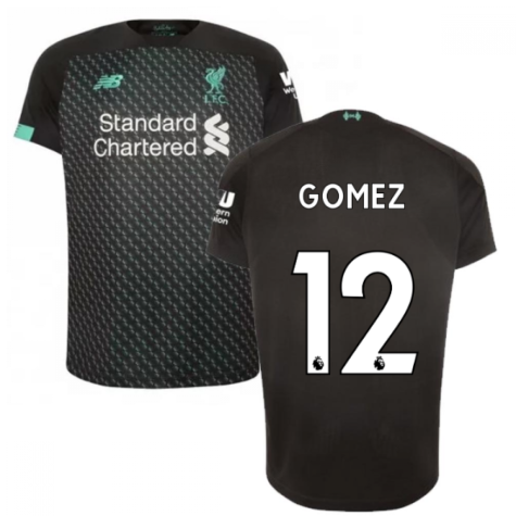 2019-2020 Liverpool Third Football Shirt (Kids) (Gomez 12)