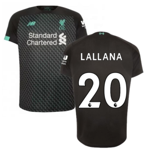 2019-2020 Liverpool Third Football Shirt (Kids) (Lallana 20)