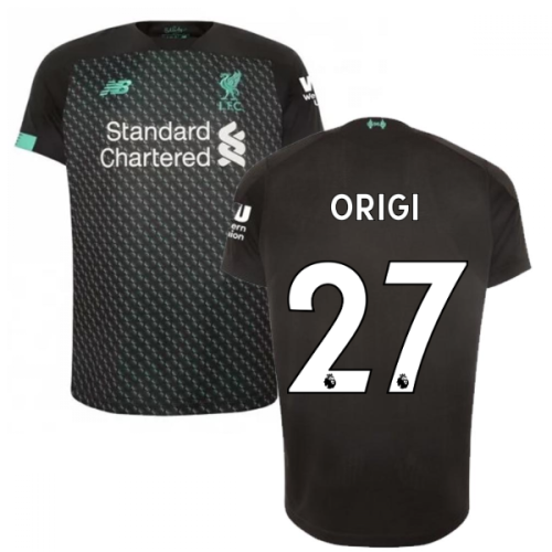 2019-2020 Liverpool Third Football Shirt (Origi 27)