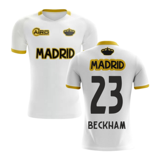 2024-2025 Madrid Concept Training Shirt (White) (BECKHAM 23)