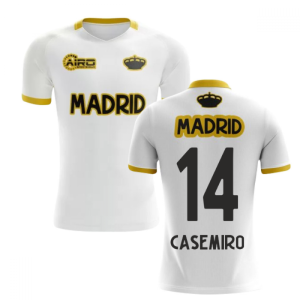 2024-2025 Madrid Concept Training Shirt (White) (CASEMIRO 14)