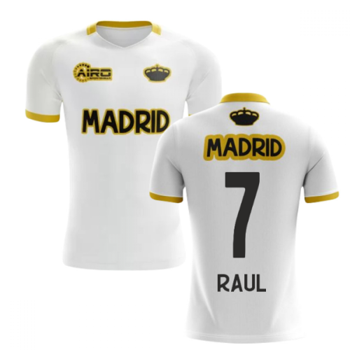 2024-2025 Madrid Concept Training Shirt (White) (RAUL 7)