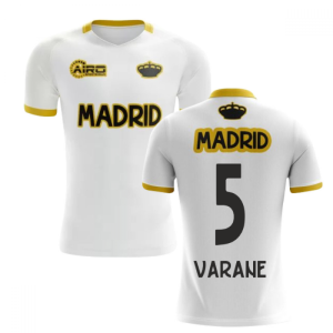 2024-2025 Madrid Concept Training Shirt (White) (VARANE 5)