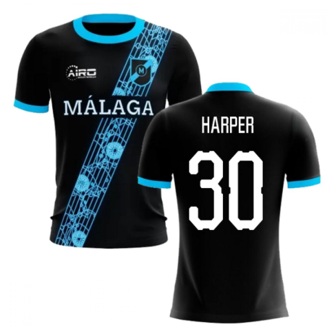 2020-2021 Malaga Away Concept Football Shirt (Harper 30) - Kids