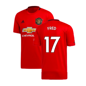 2019-2020 Man Utd Home Shirt (Fred 17) 2019-2020 Man Utd Home Shirt (Fred 17)
