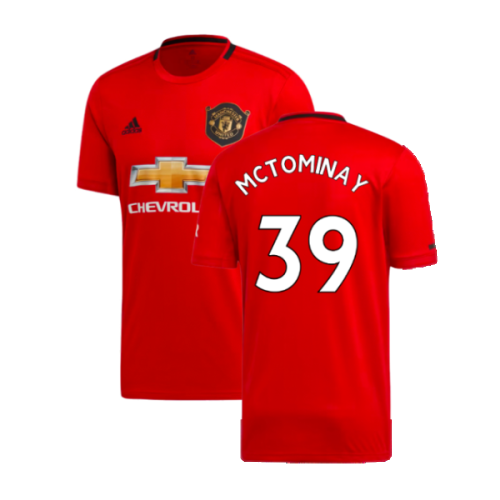 2019-2020 Man Utd Home Shirt (McTominay 39)