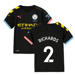 2019-2020 Manchester City Puma Away Football Shirt (Kids) (RICHARDS 2)