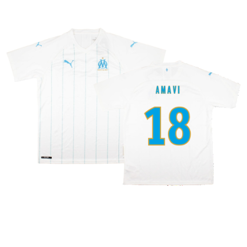 2019-2020 Marseille Home Shirt (AMAVI 18)