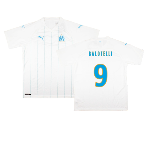 2019-2020 Marseille Home Shirt (BALOTELLI 9)