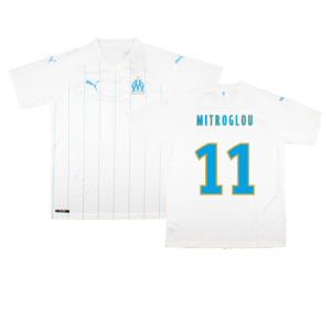 2019-2020 Marseille Home Shirt (MITROGLOU 11)