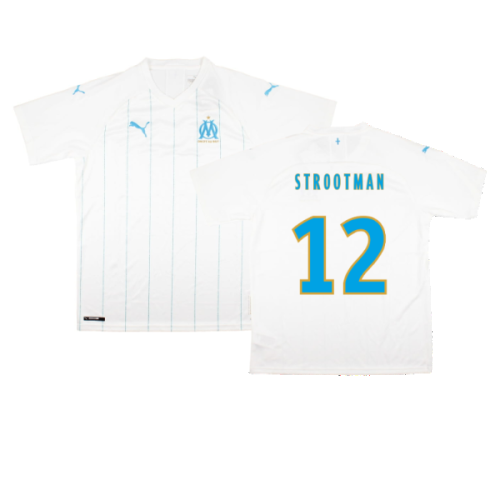 2019-2020 Marseille Home Shirt (STROOTMAN 12)